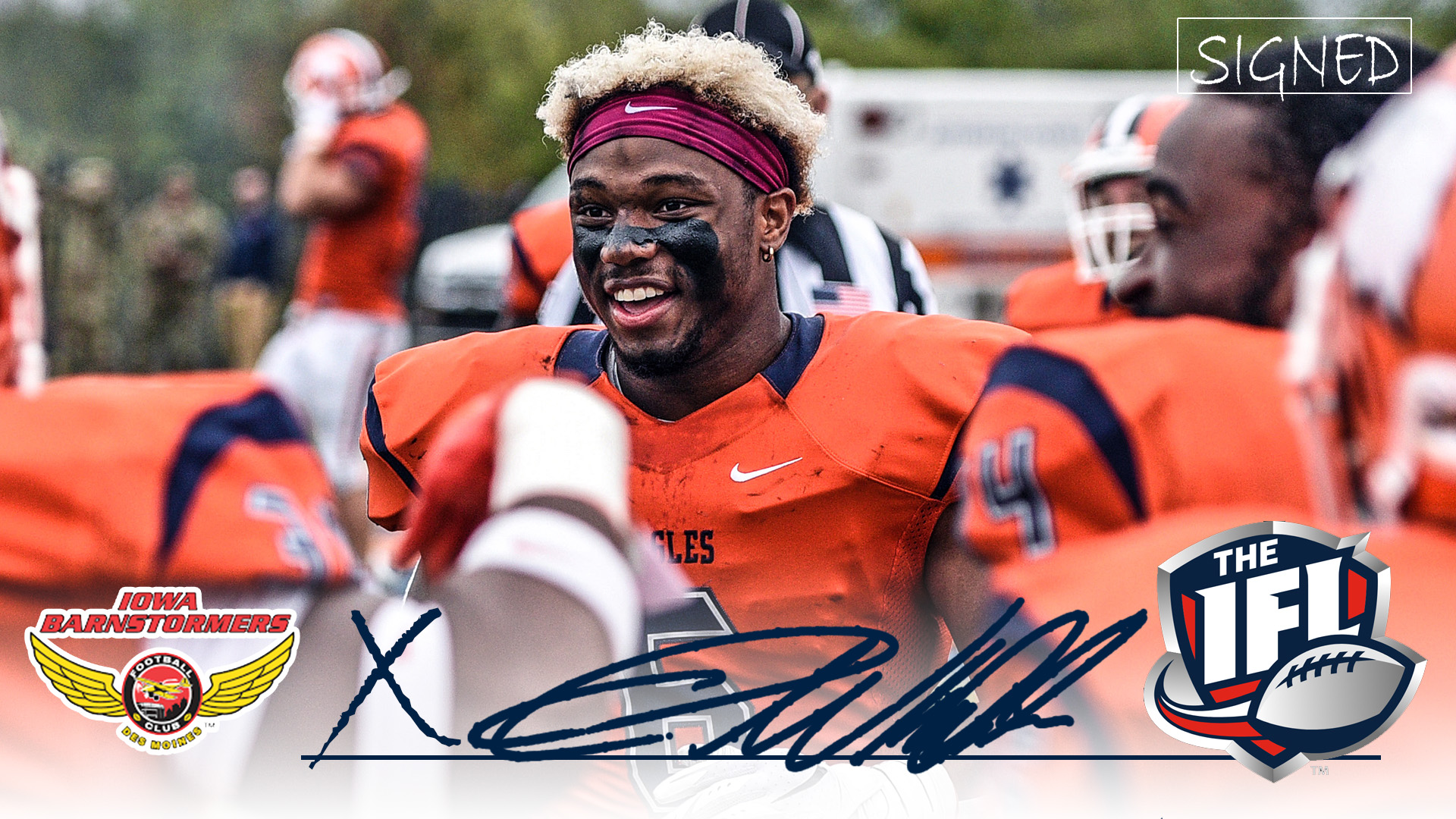 Wimbush joins IFL&rsquo;s Iowa Barnstormers