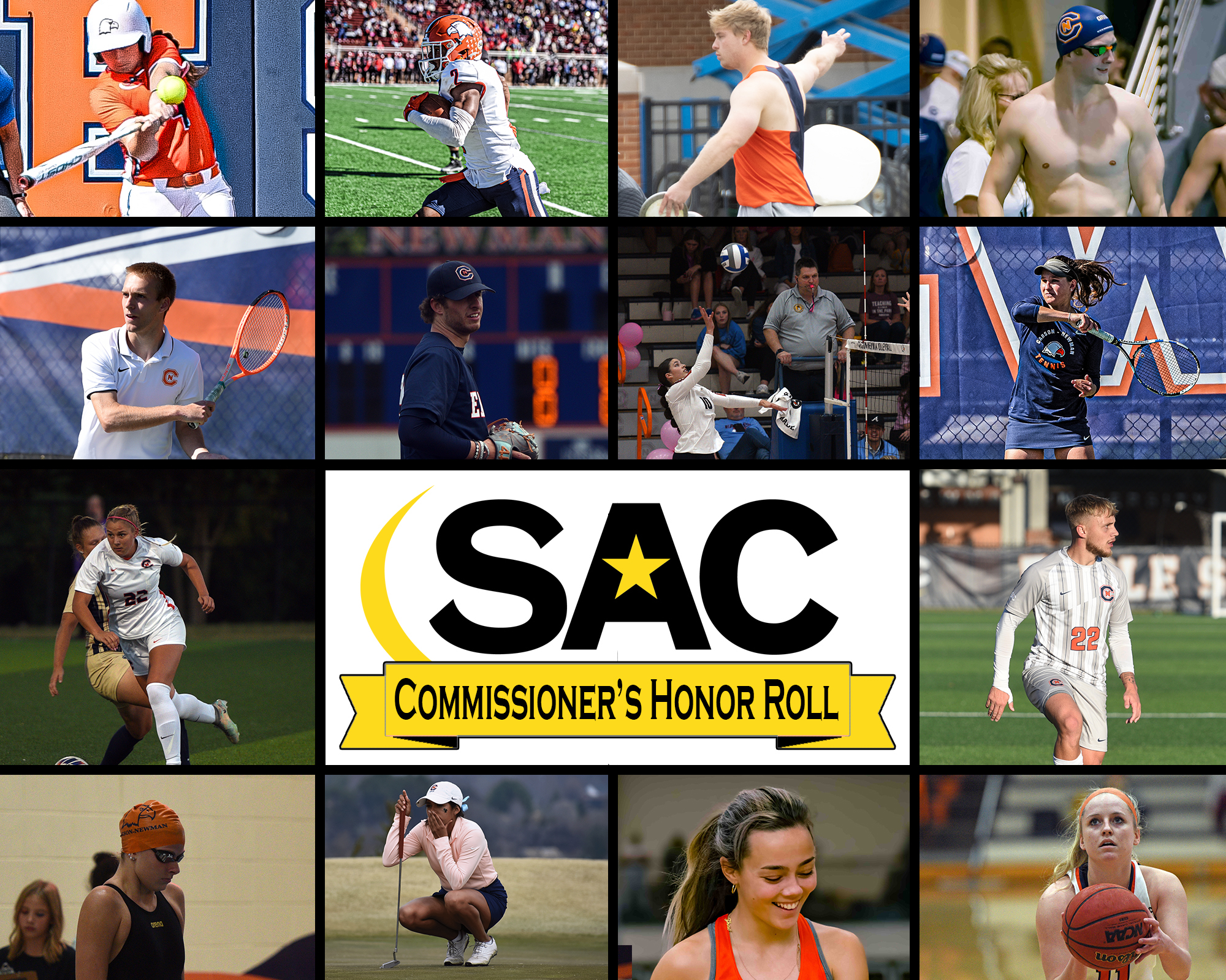 Eagles place school-record 237 on SAC Commissioner's Honor Roll