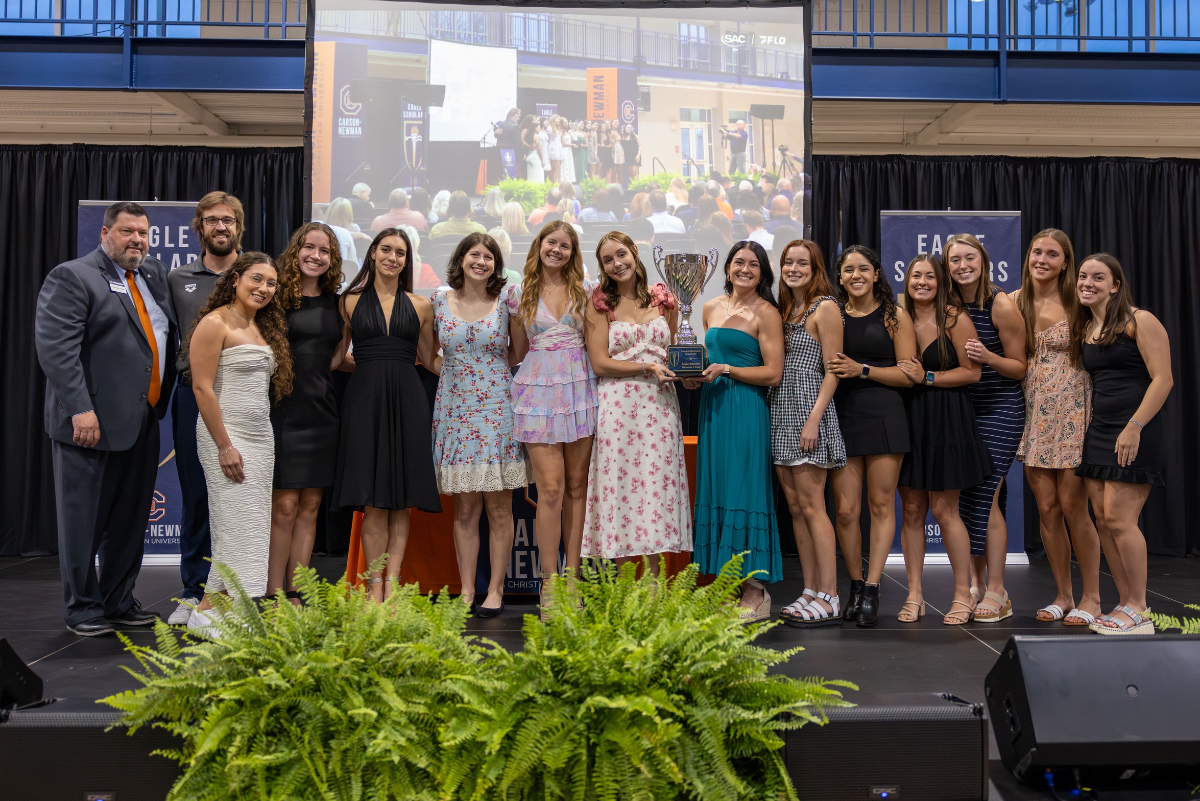 Women's Swim brings home Director's Cup, 319 recognized at 13th annual Eagle Scholars Ceremony