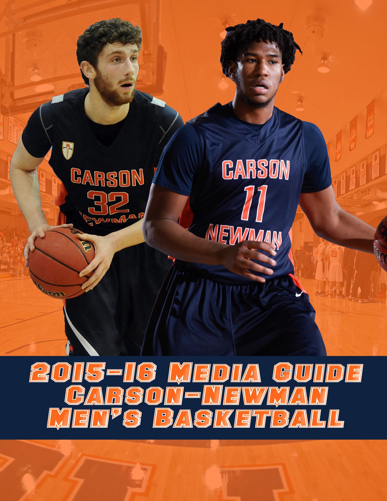 2015-16 Carson-Newman Men's Basketball Media Guide