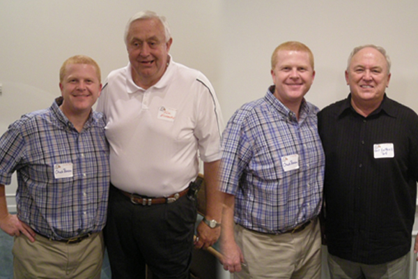 Former Eagle Greats in Attendance at Carson-Newman Letterman's Club Banquet