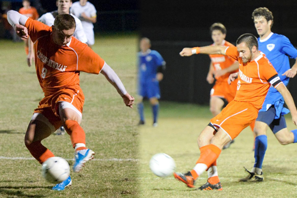 Carson-Newman's Finlay, Hill earn Daktronics All-Southeast Region men's soccer honors