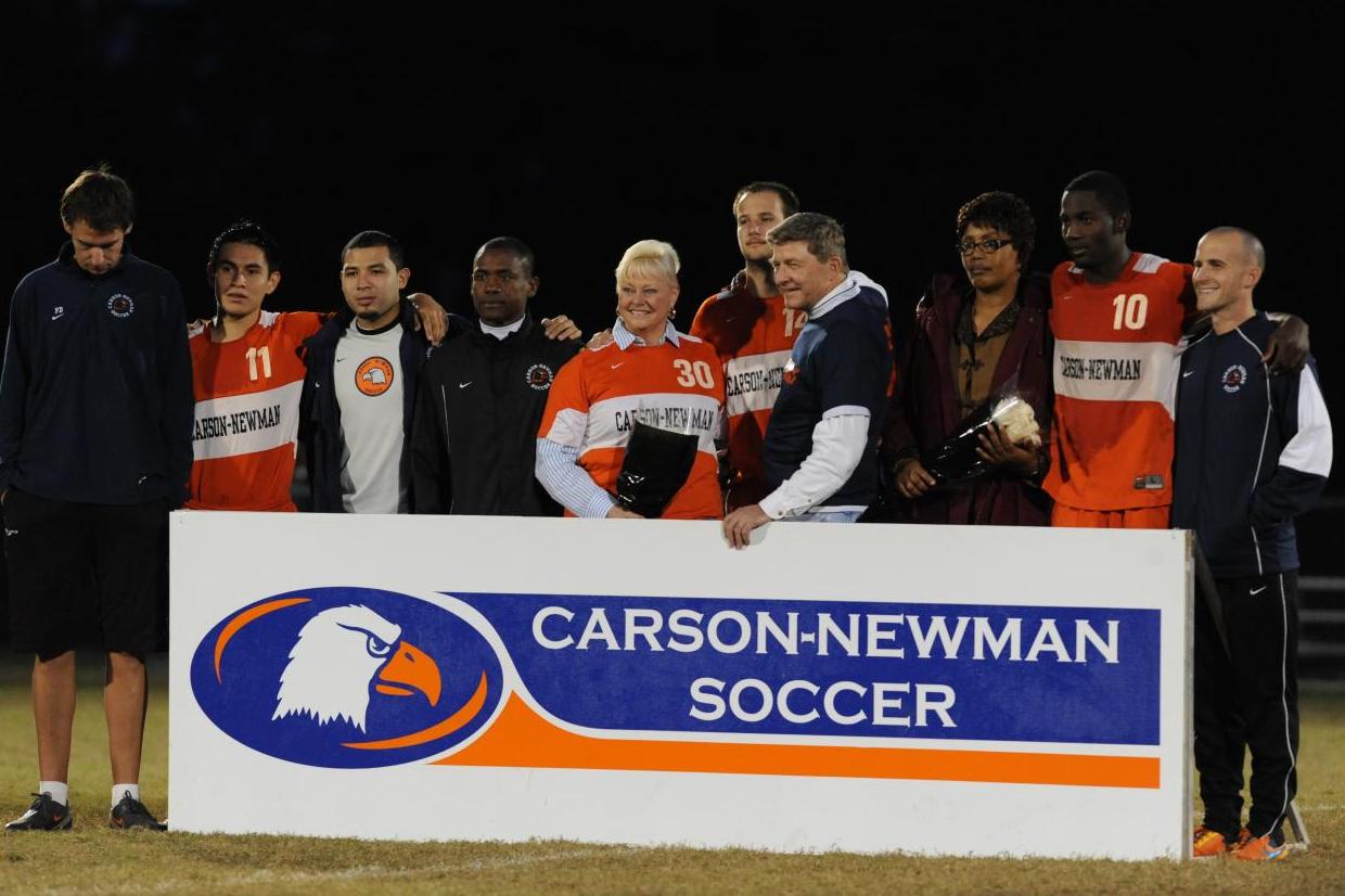 Eagles Upset No. 12 Northern Kentucky, 2-1, on Senior Night