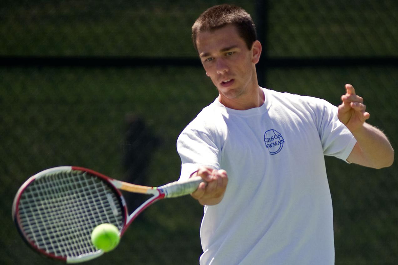 Blue Upends Orange in Tennis Season Finale