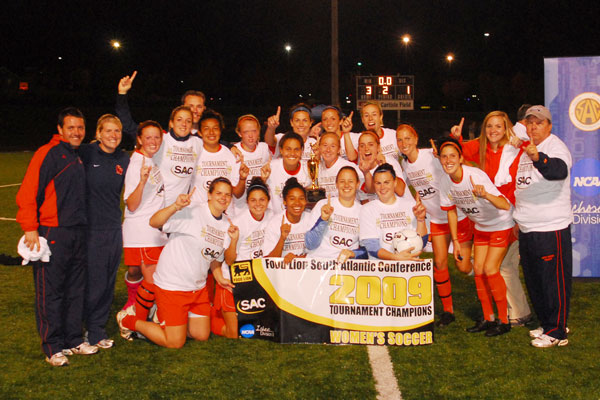 Top Seeded Carson-Newman Womens Soccer Wins Fourth Food Lion SAC Tournament Title, 3-1, Over Lenoir-Rhyne