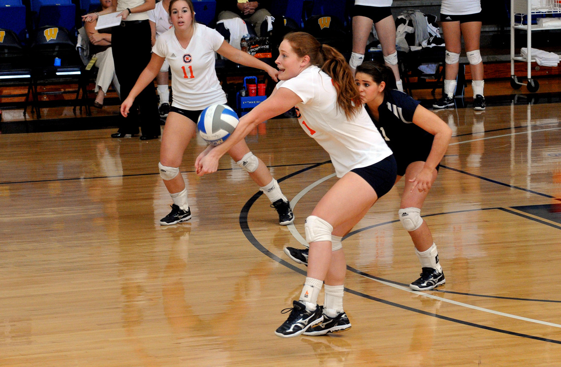 Lady Eagles battle back to upset third-seeded Tusculum, 3-1, in NCAA Southeast Region Volleyball Tournament, will play Flagler on Saturday