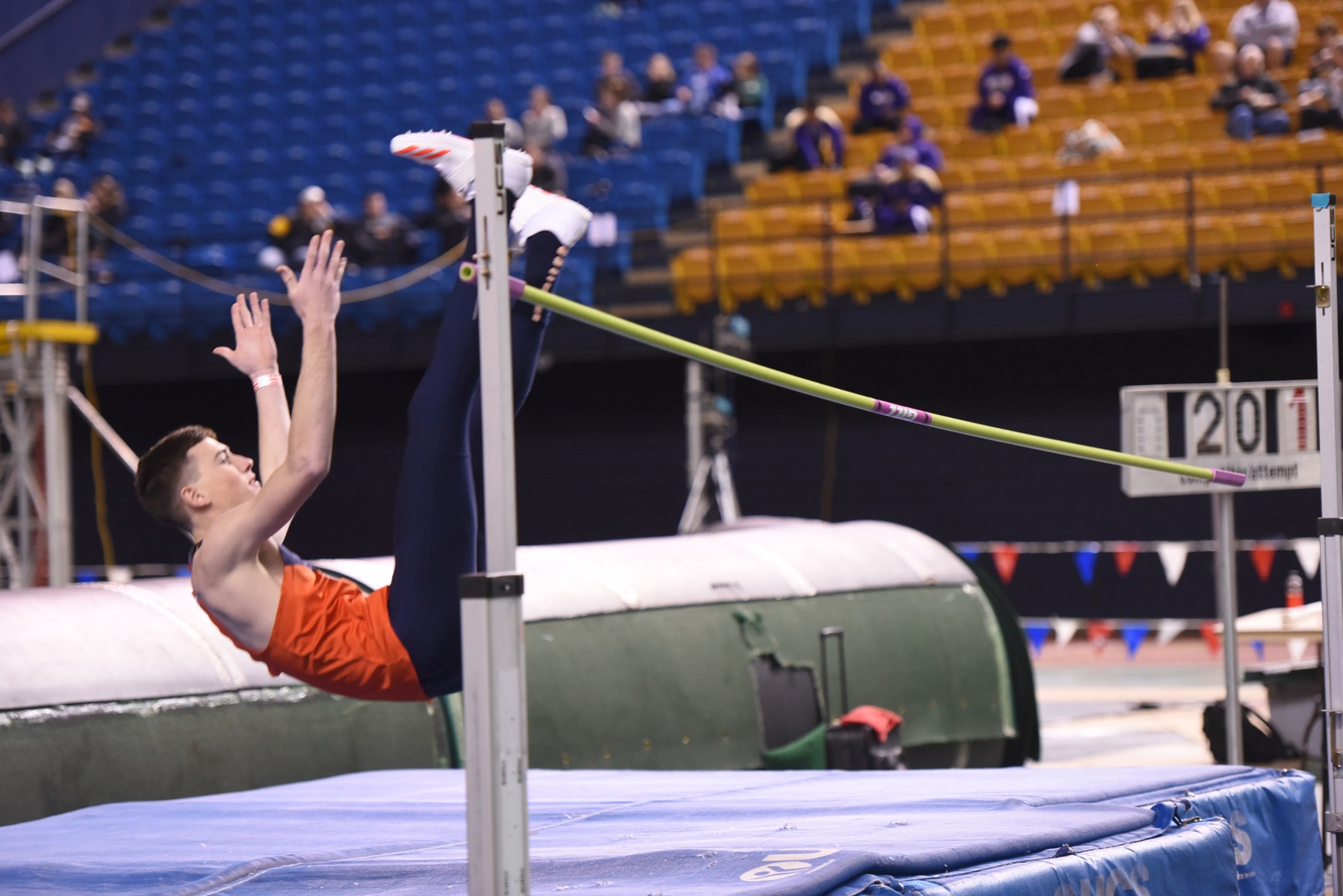 Stepp, Snead eye individual national championships as duo represents Eagles at Indoor Championships