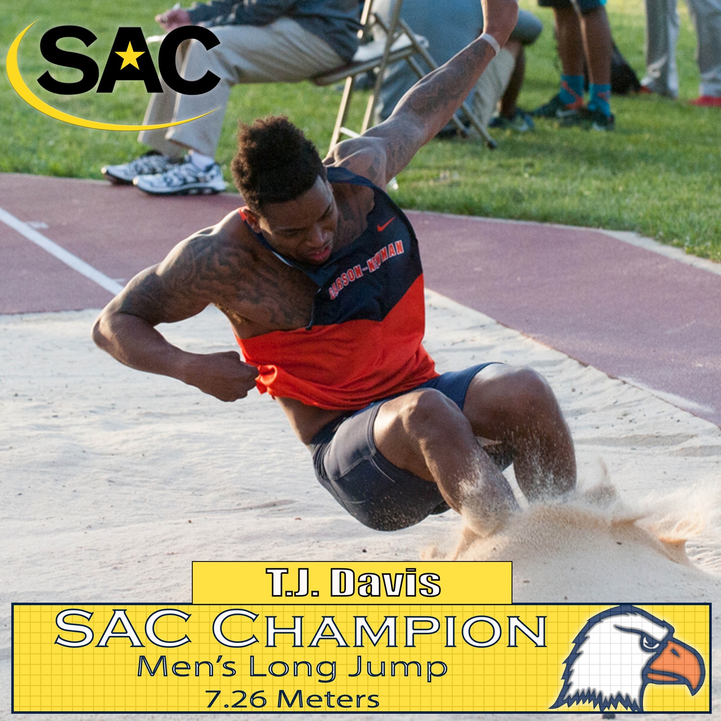 Trio of Eagles claim blue ribbons in day one of SAC Championships