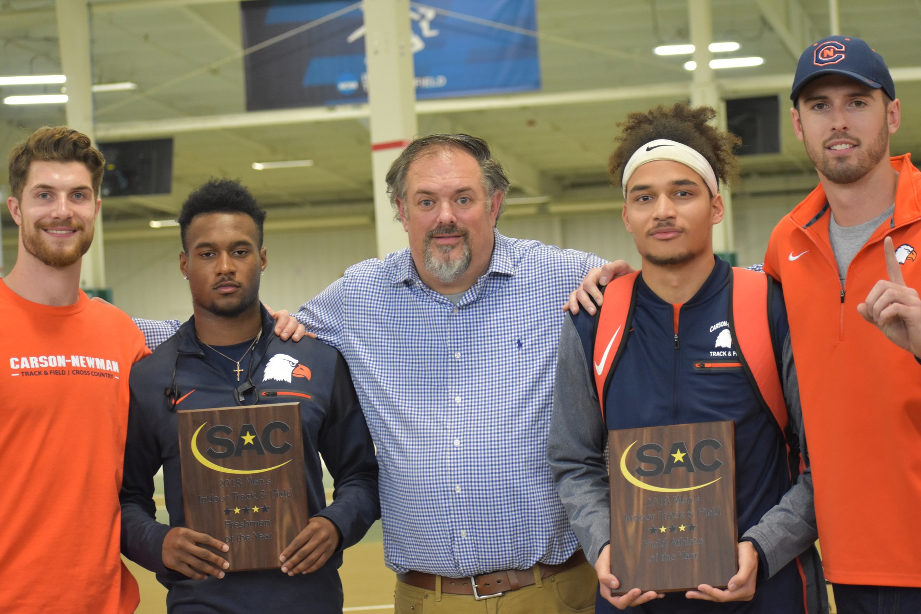 Moore, Potts-Howard highlight SAC Championships in inaugural indoor season