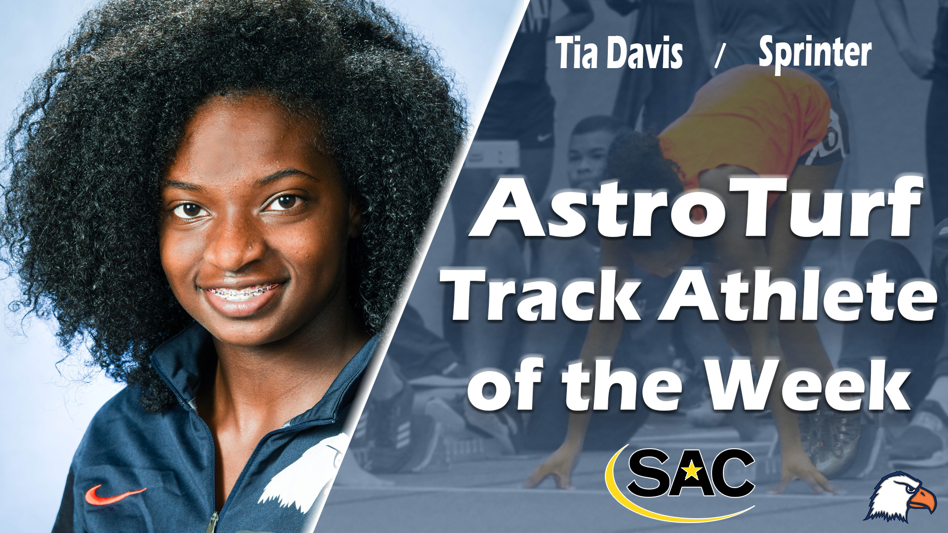 Davis earns second Athlete of the Week award early in C-N career