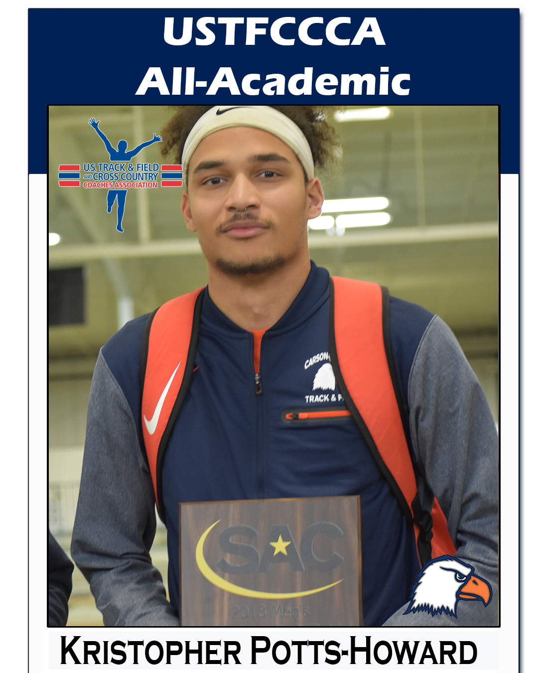 Five Eagles tab USTFCCA All-Academic honors