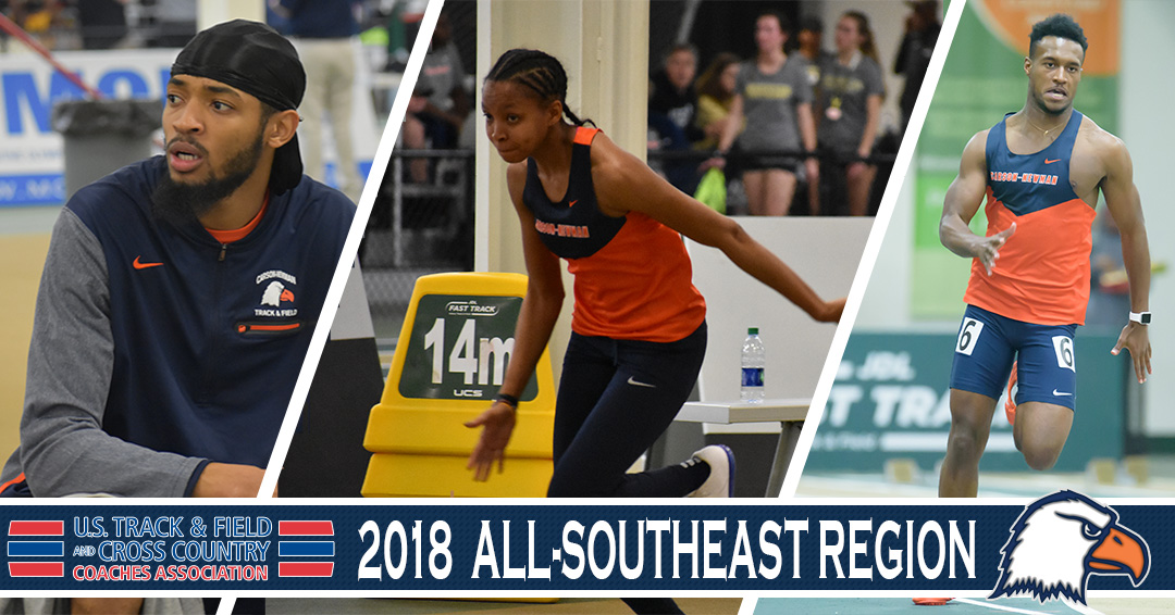 Nine Eagles land USTFCCCA All-Region recognition