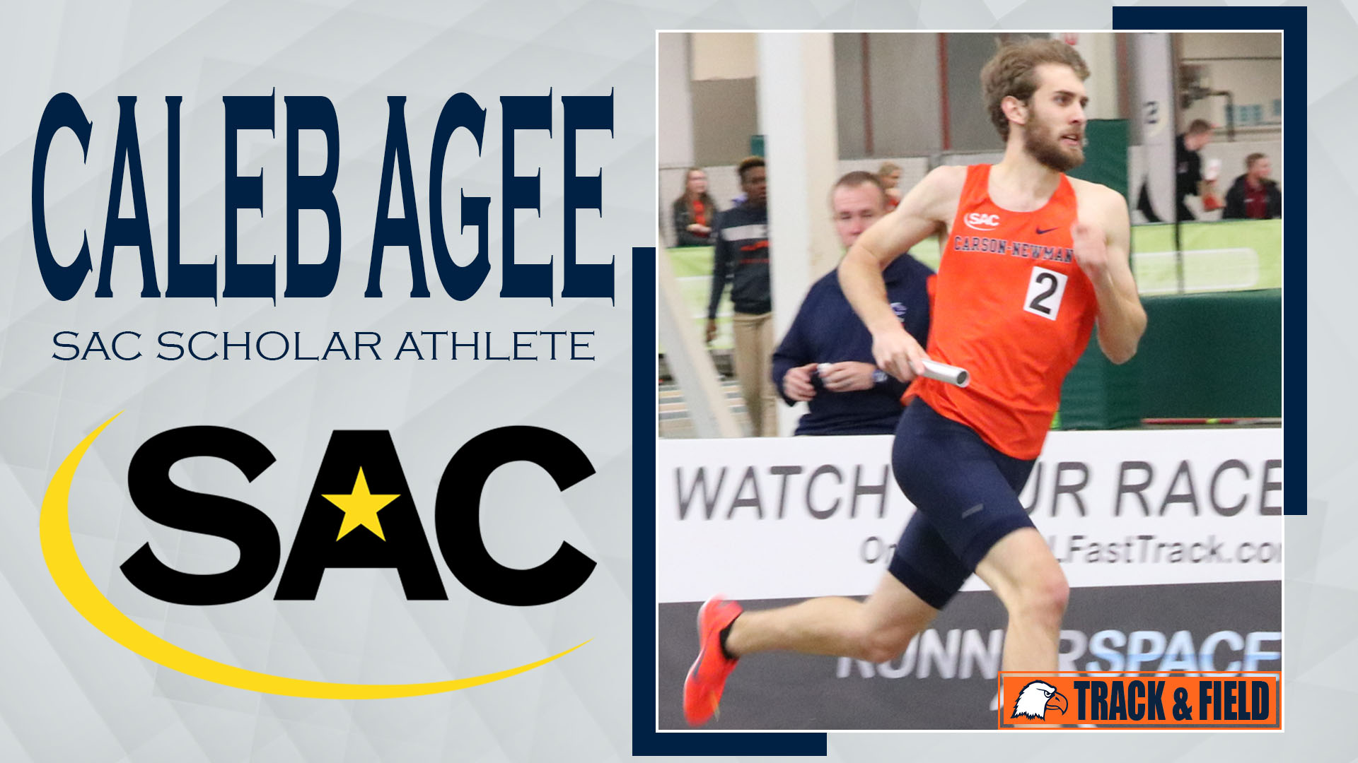 Agee collects second straight SAC Scholar Athlete plaudit