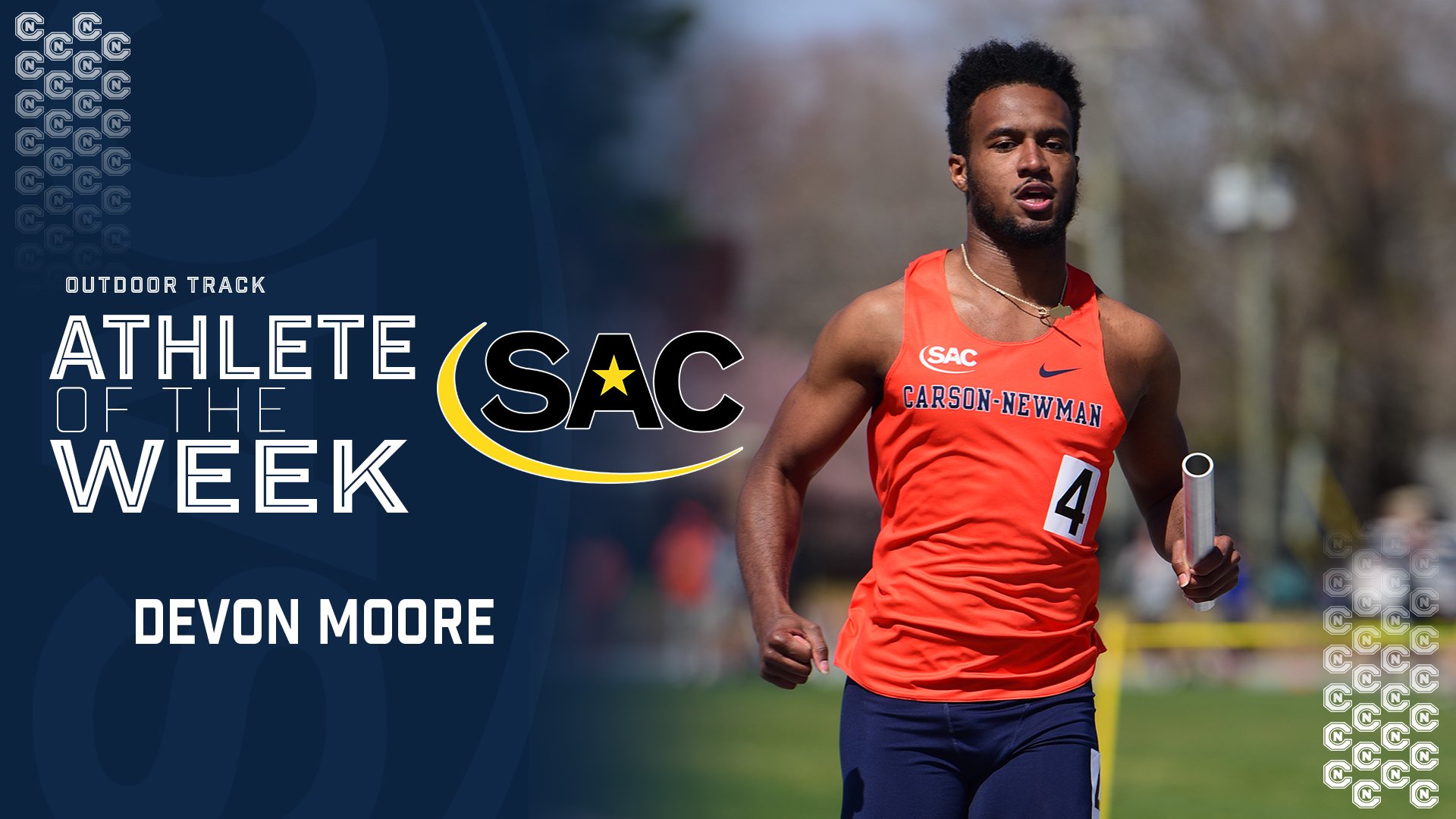Moore earns fifth career SAC Outdoor Track Athlete of the Week honors