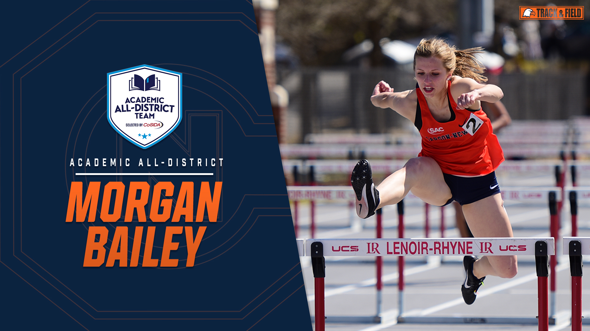 Ten Eagles earn CoSIDA Academic All-District honors