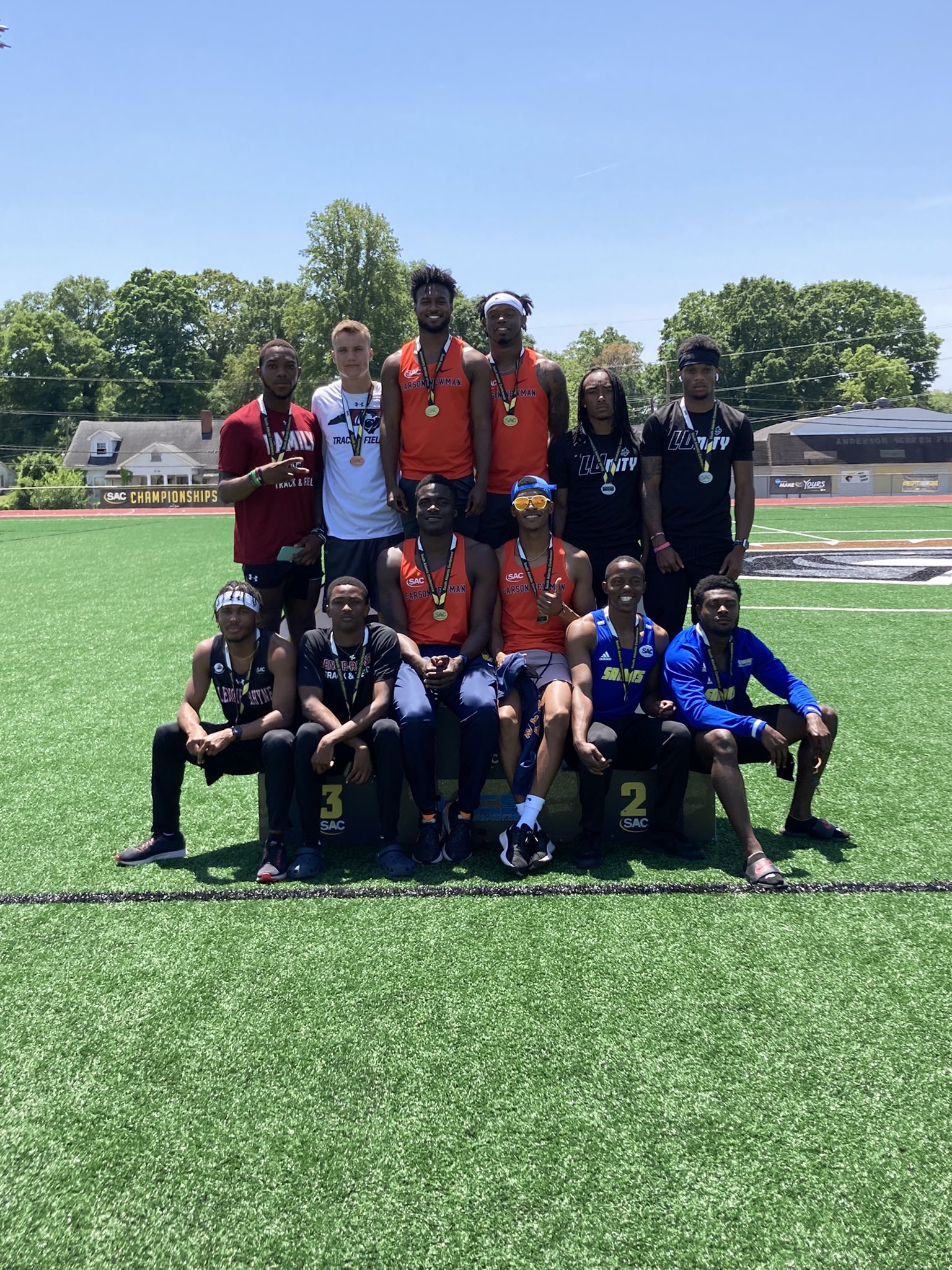 Eagles claim four gold medals on day one of SAC Outdoor Championships