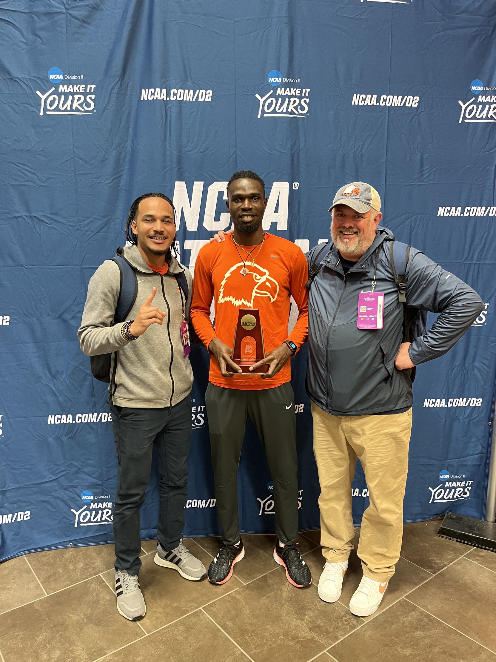 Oreva earns First-Team All-American honors at Division-II National Championships