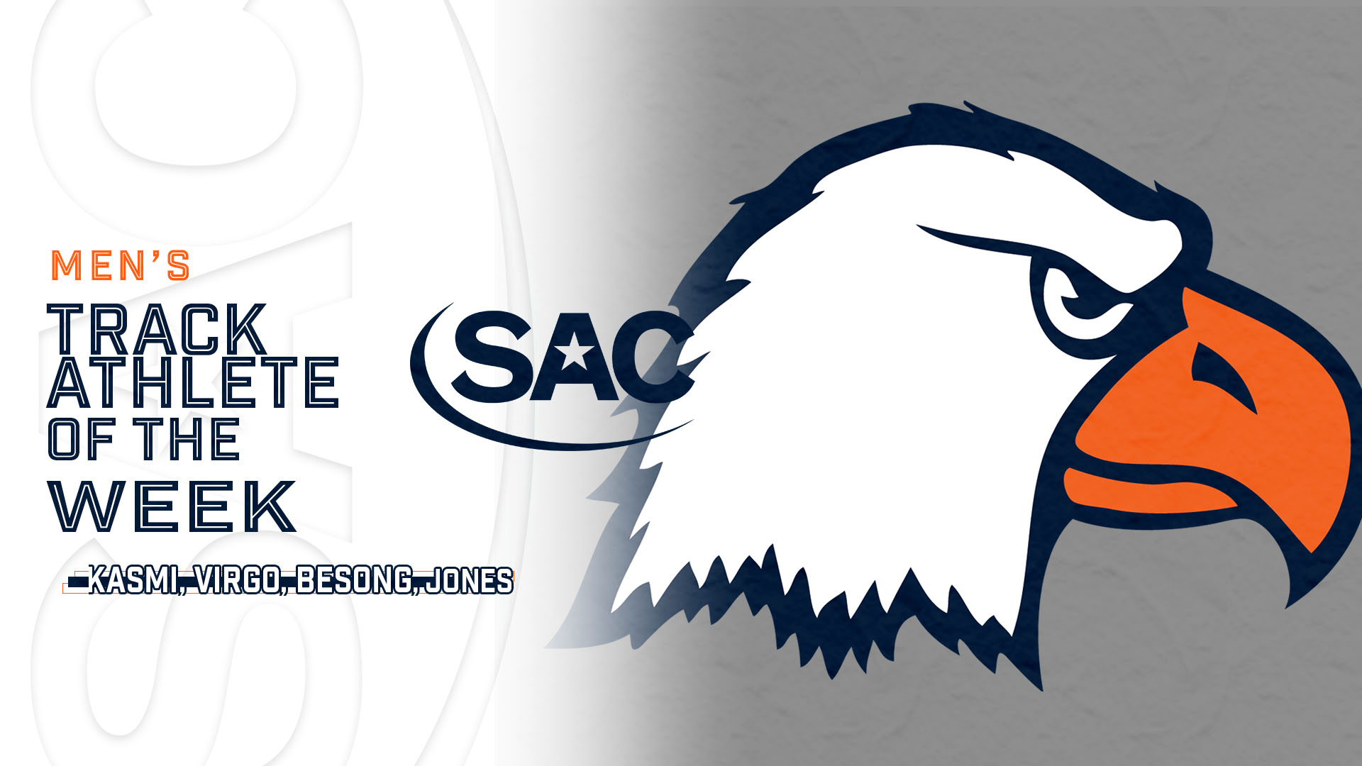 Six Eagles grab SAC WePlayed Sports Athlete of the Week honors