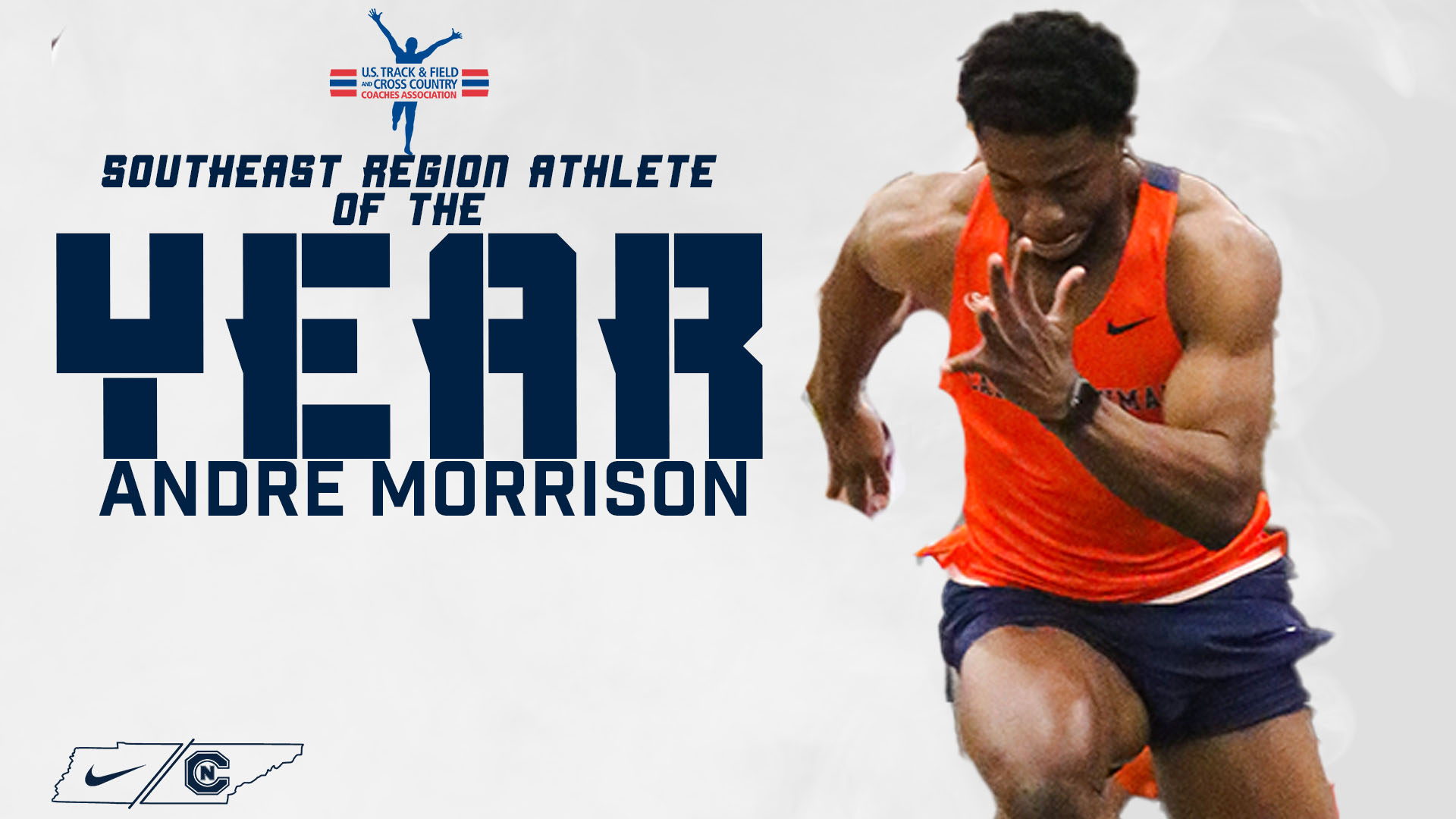 Morrison Named Southeast Regional Track Athlete of the Year