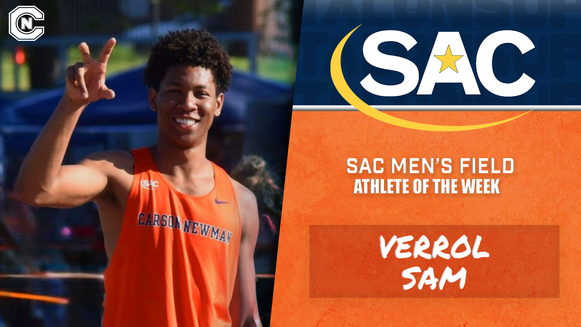 Verrol Sam Takes Home SAC Athlete of the Week Honors