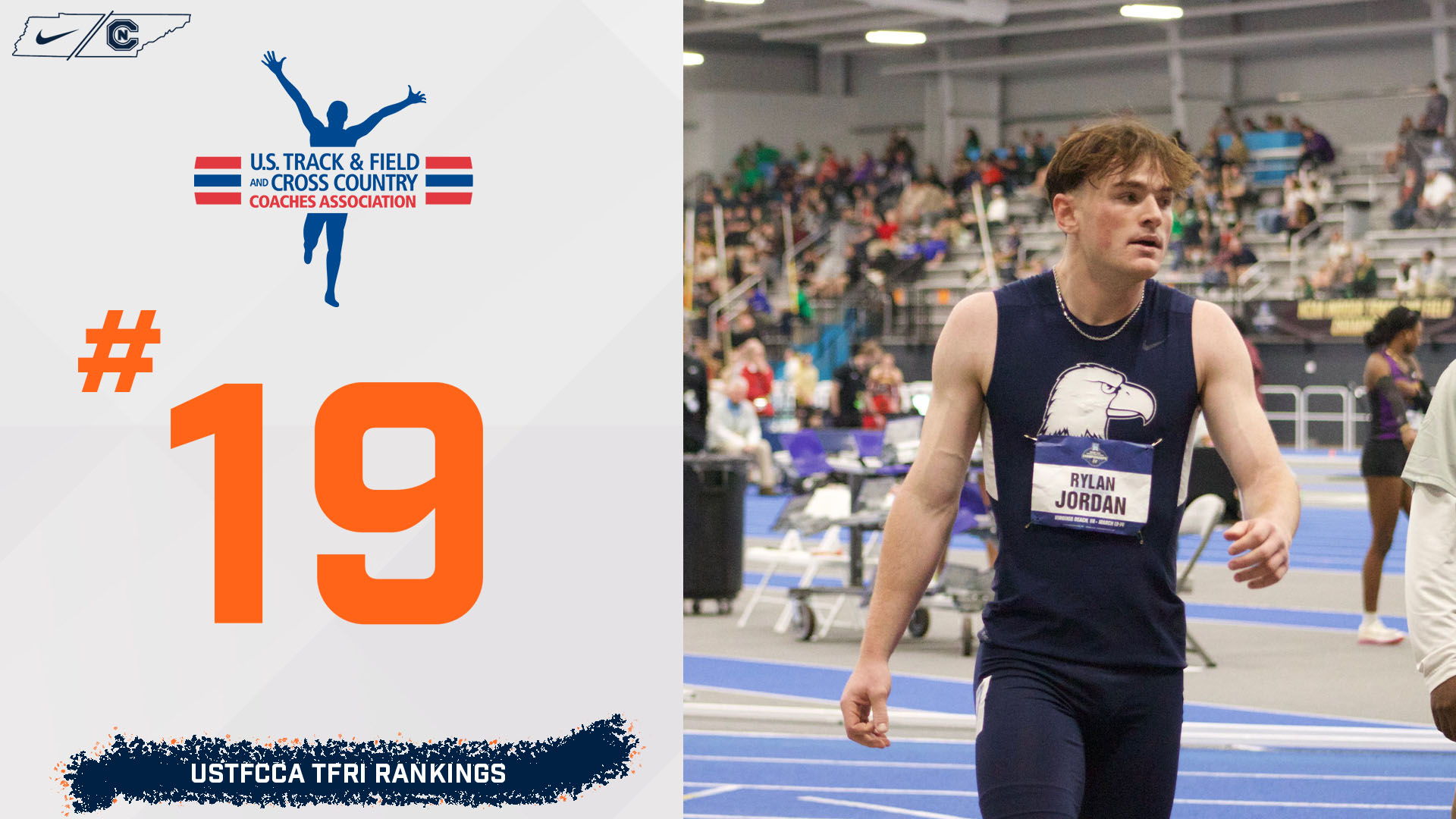 For the first time since 2023 Men's Outdoor Track & Field is ranked inside top 25