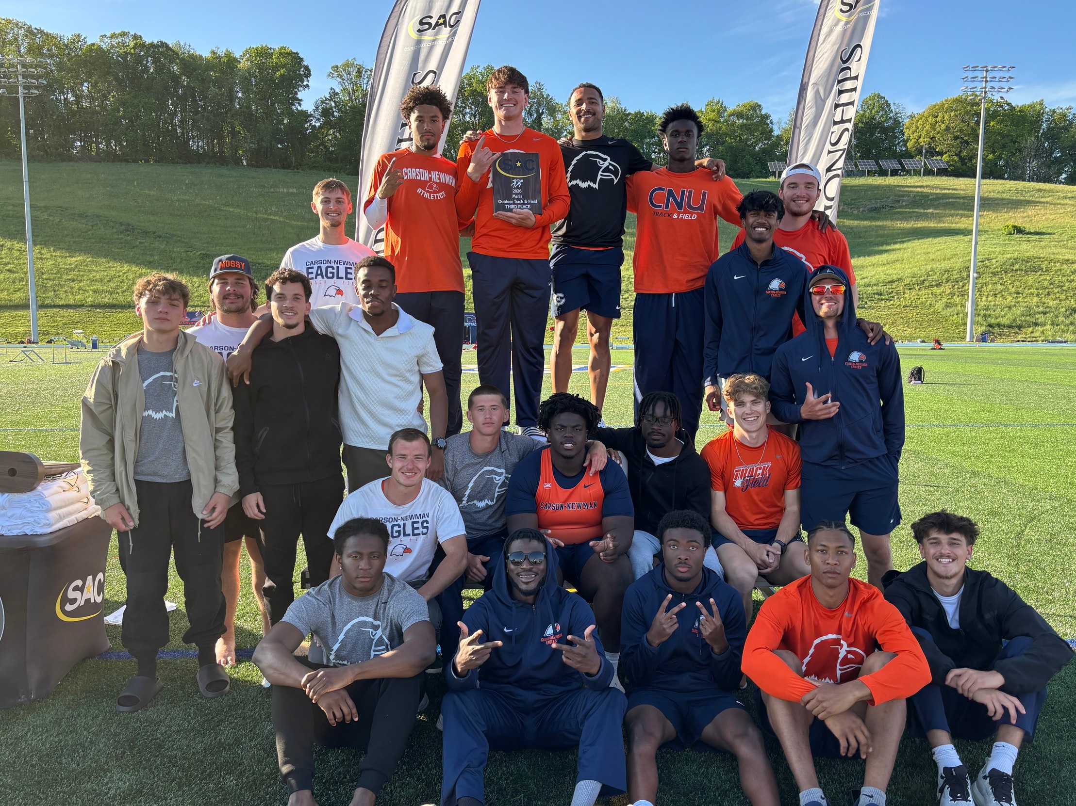 Jordan and Moss earn high honors as both C-N teams place in the top four at SAC Championships