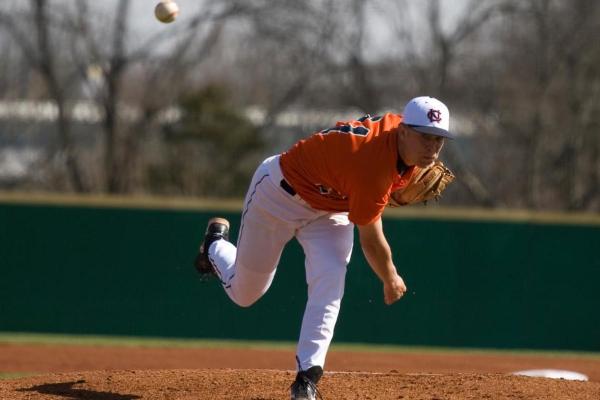 Eagles upset Catawba in SAC Tournament opener, 6-5