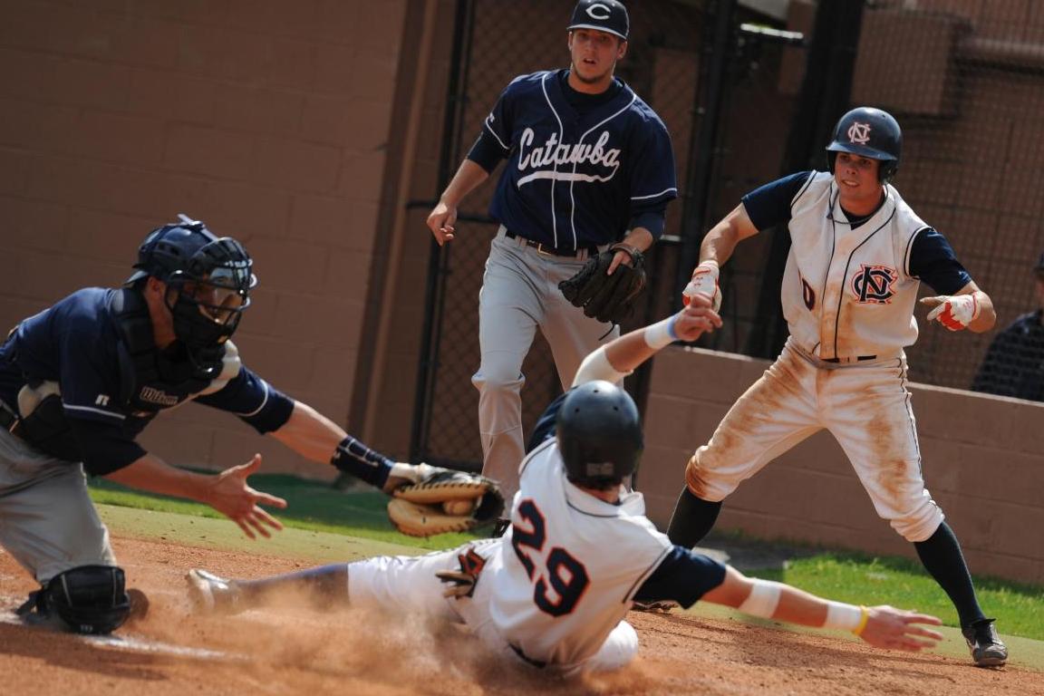Game Two rally lifts Catawba to sweep of Eagles, 7-2 and 8-3