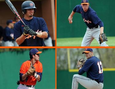 Four Eagles compete in summer collegiate baseball leagues