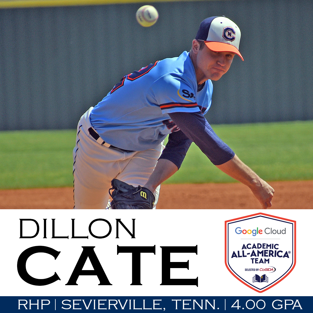 Cate captures CoSIDA Academic All-American plaudit