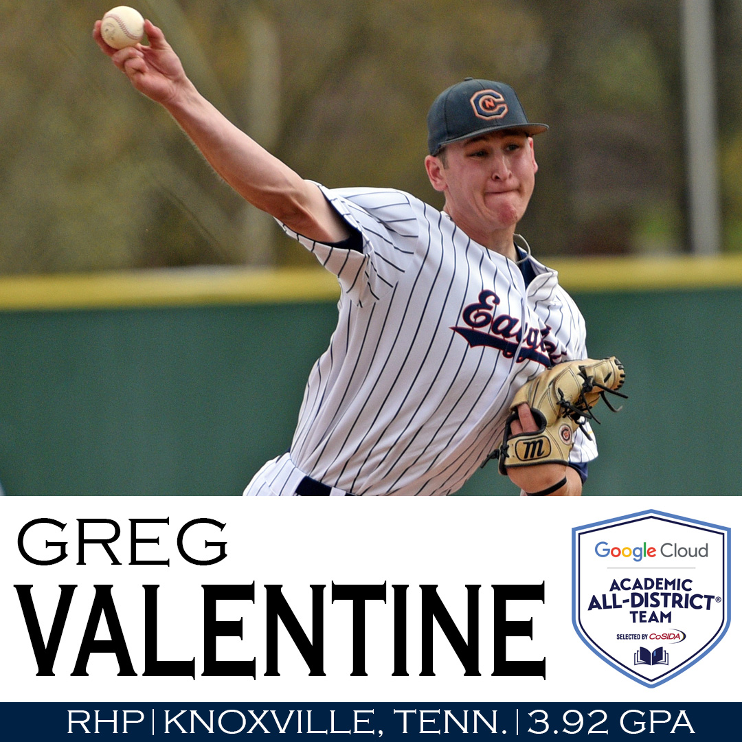 Valentine notches CoSIDA Academic All-District selection