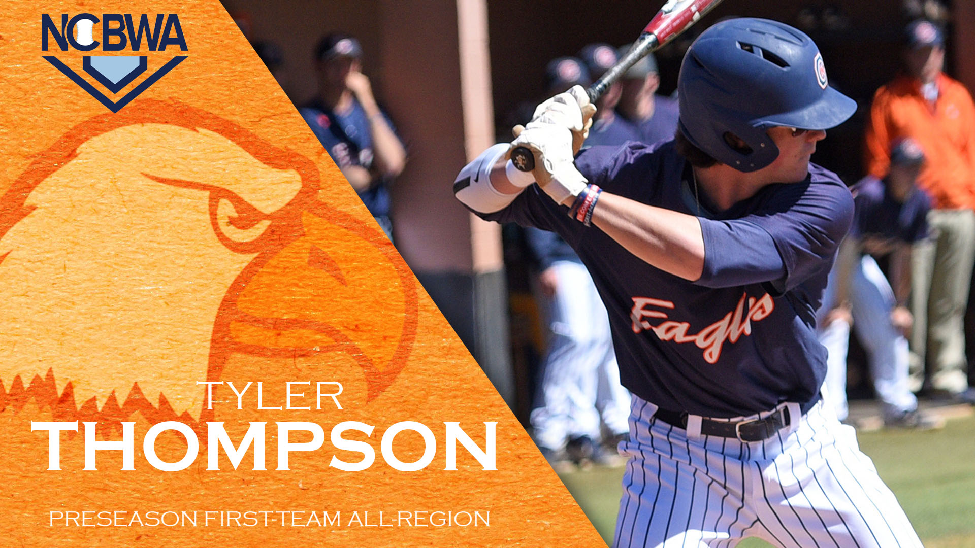 NCBWA names Thompson preseason first-team all-region