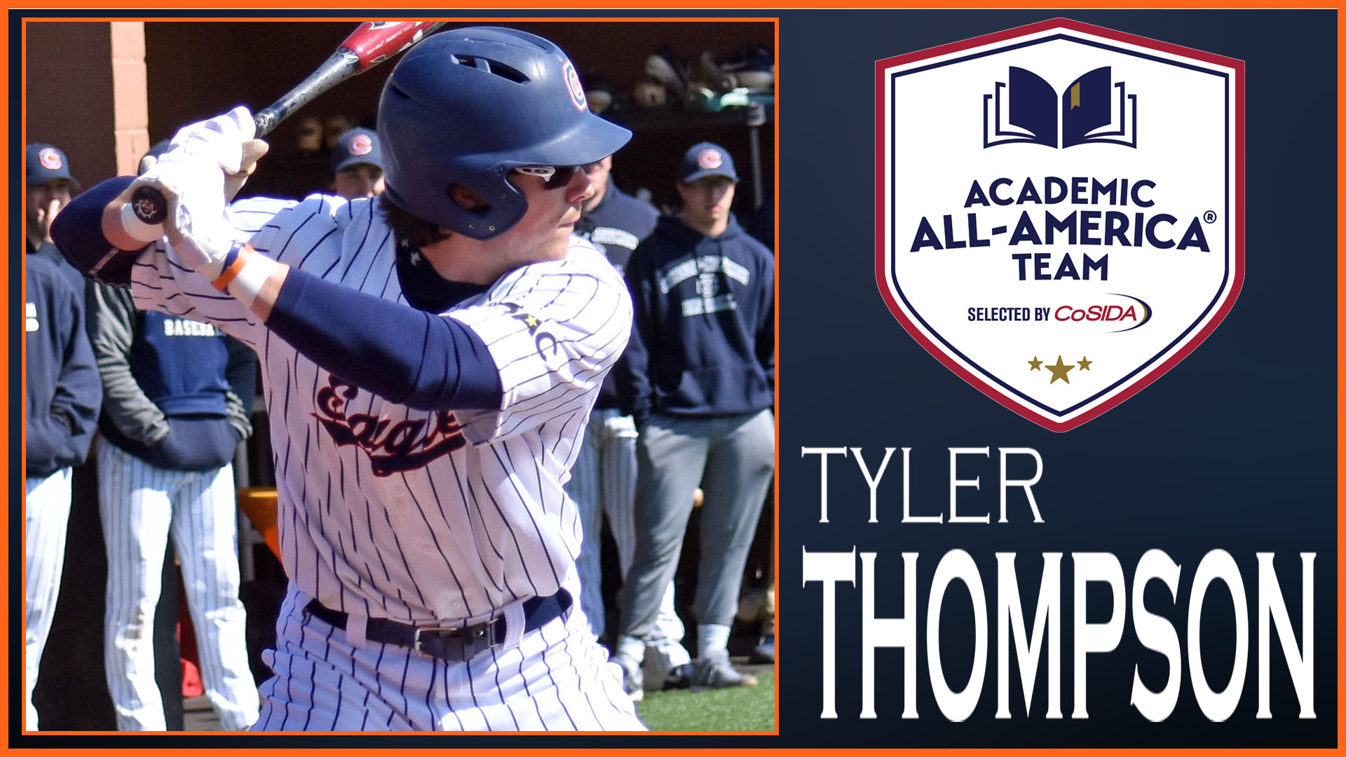 Thompson tabbed second-team CoSIDA Academic All-American