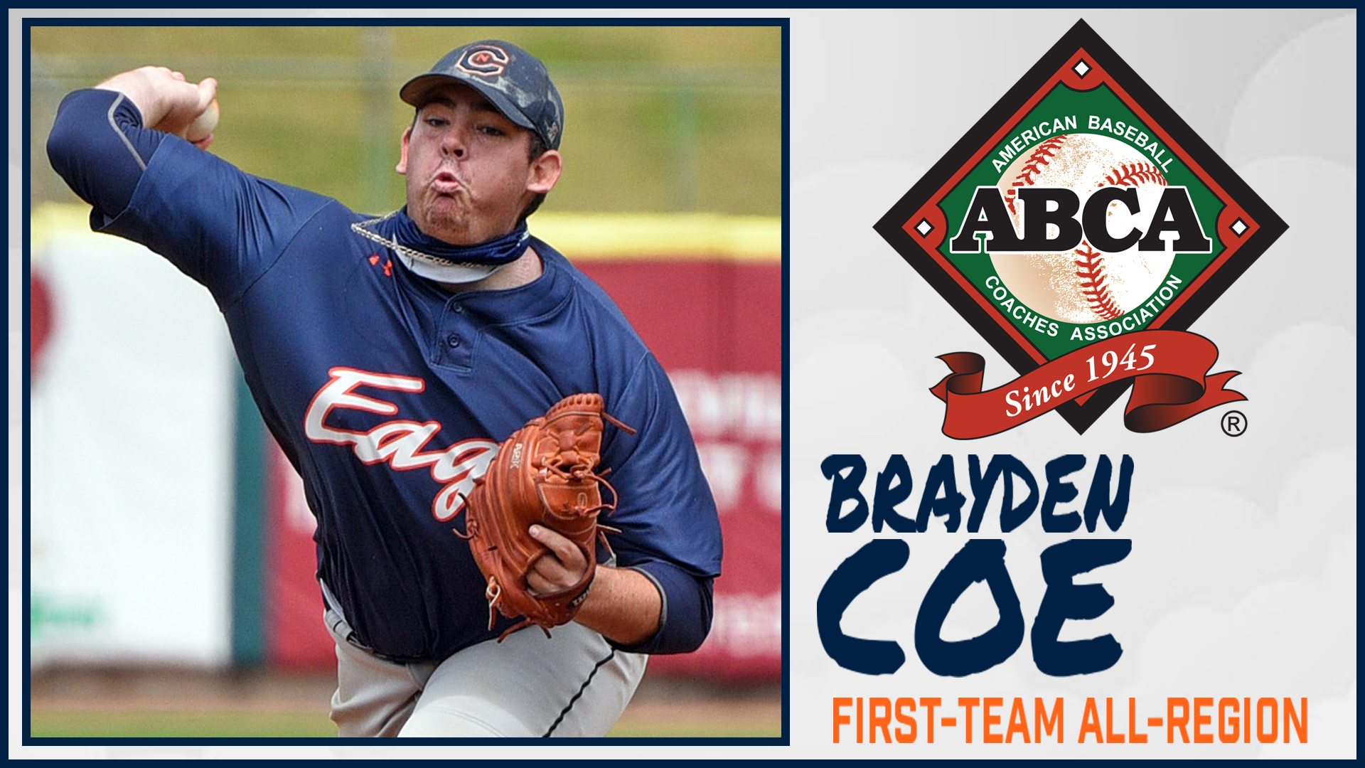 Coe completes sweep of all-region plaudits with ABCA honor