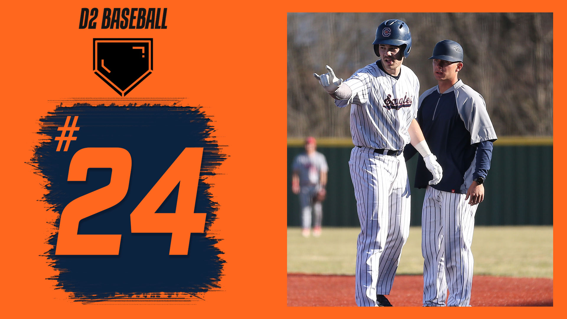DII Baseball ranks C-N 24th