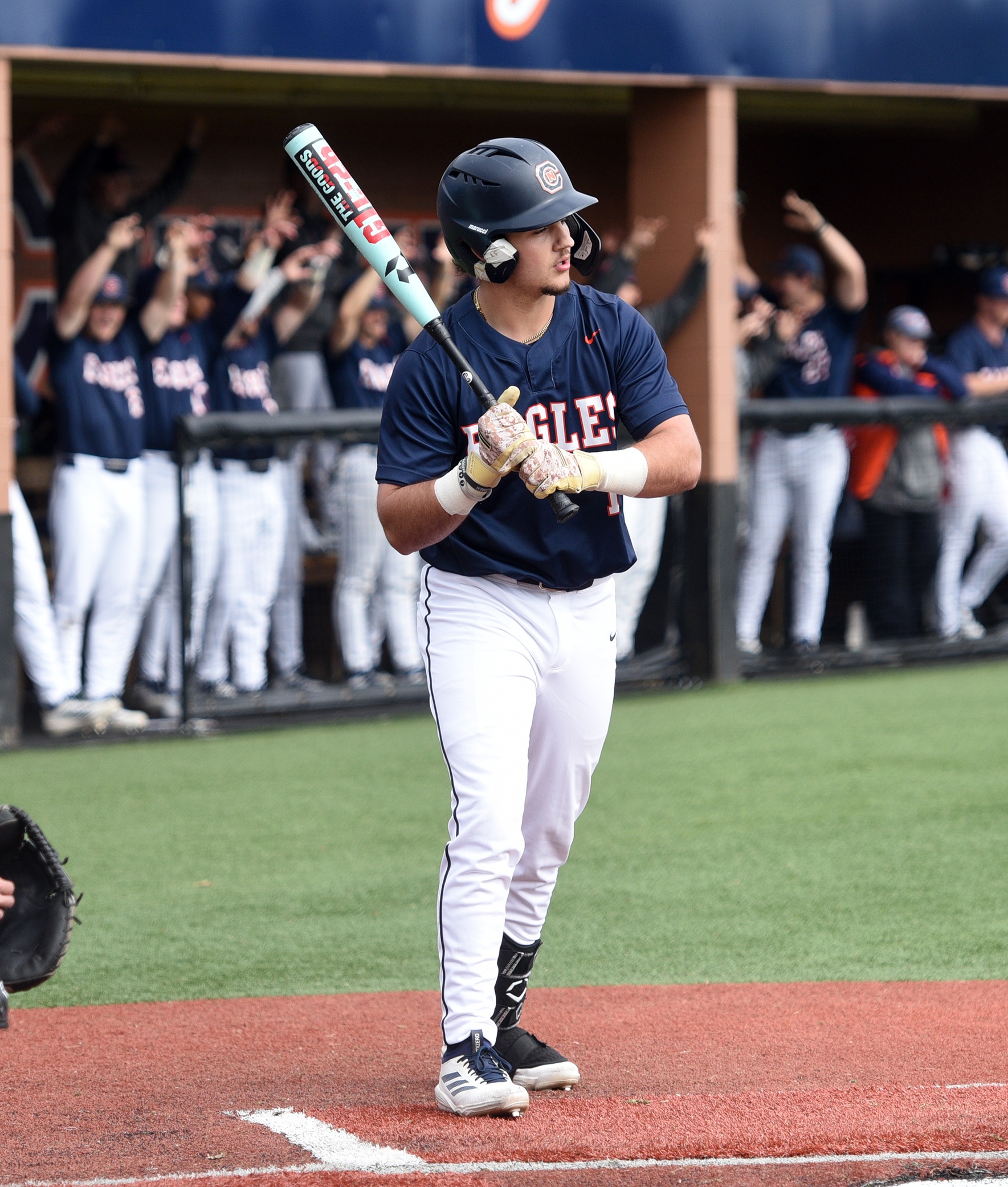 Floyd homers twice but Eagles drop seesaw affair to Trojans
