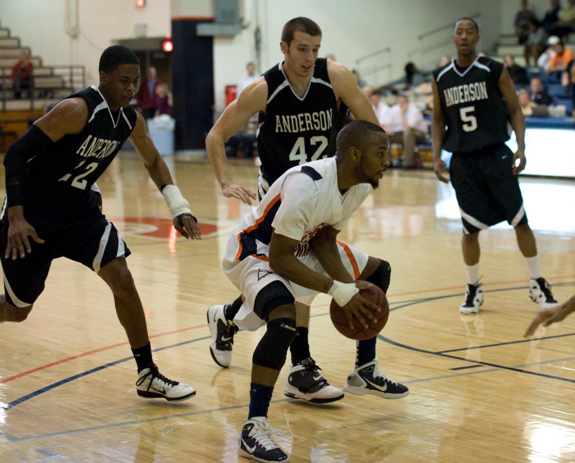 Eagles fall to Anderson, 69-62, in regular season finale