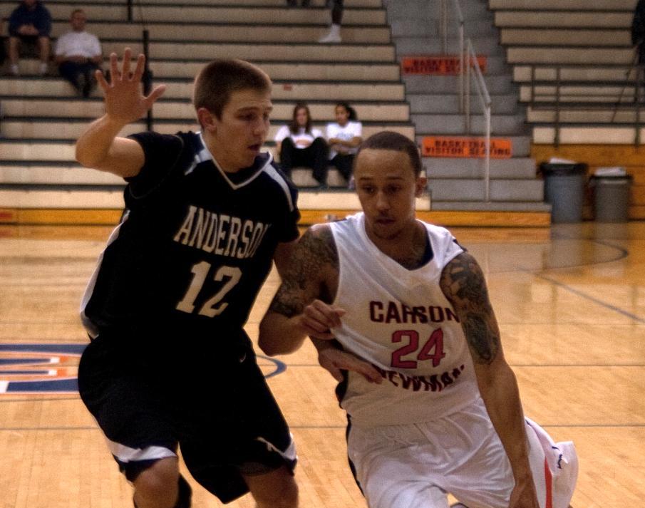 Sanders lauded as SAC Men's Basketball Player of the Week