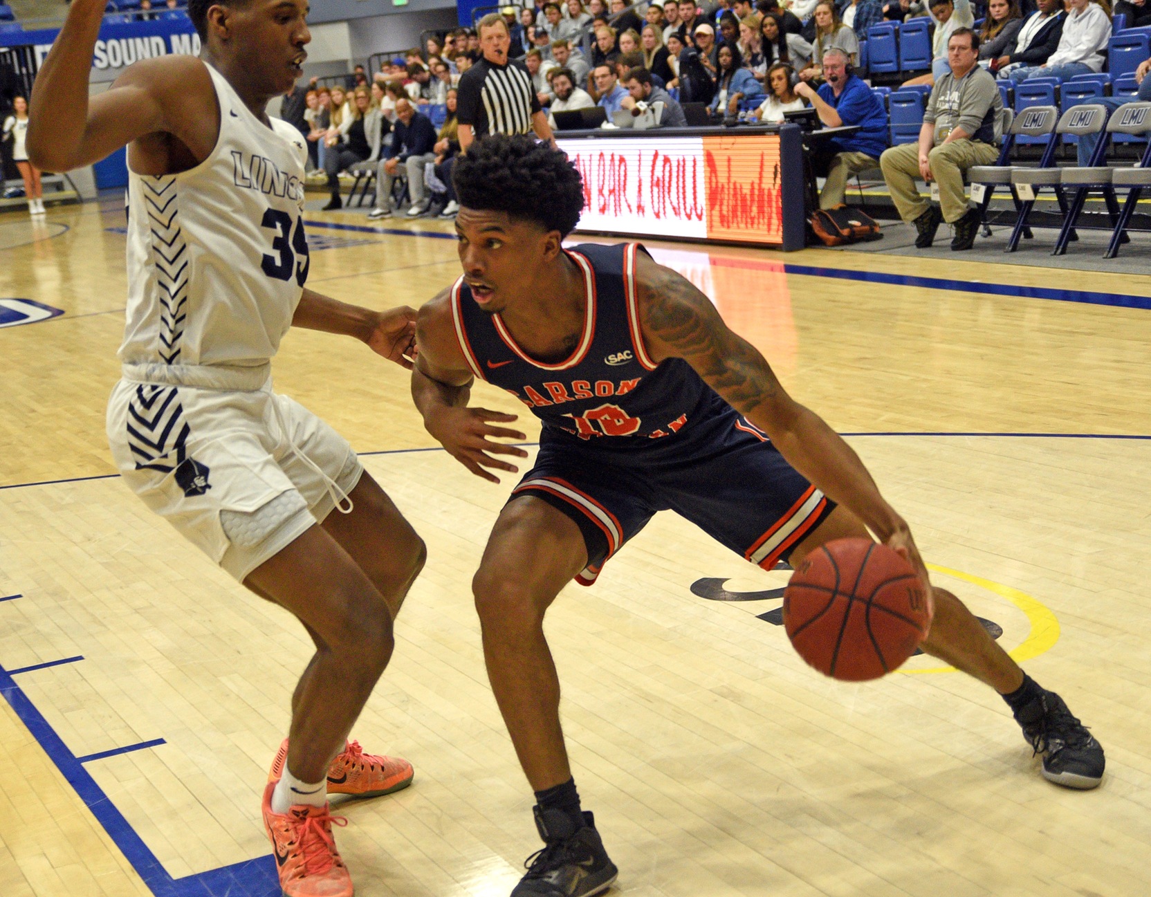 Eagles&rsquo; comeback effort falls short at Mars Hill  &nbsp;