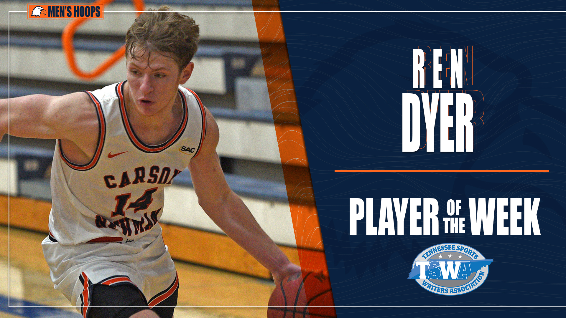 Dyer grabs TSWA weekly honor
