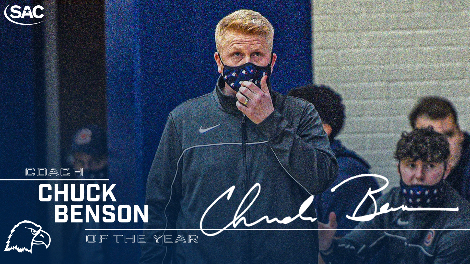 Benson named Coach of the Year, Dyer top freshman in SAC postseason laurel listings
