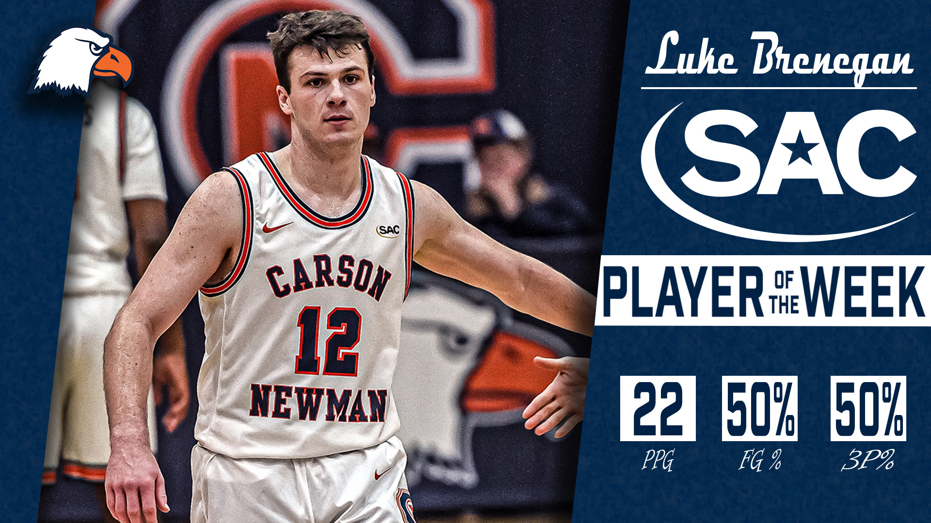 Brenegan brings home AstroTurf SAC Player of the Week Honors