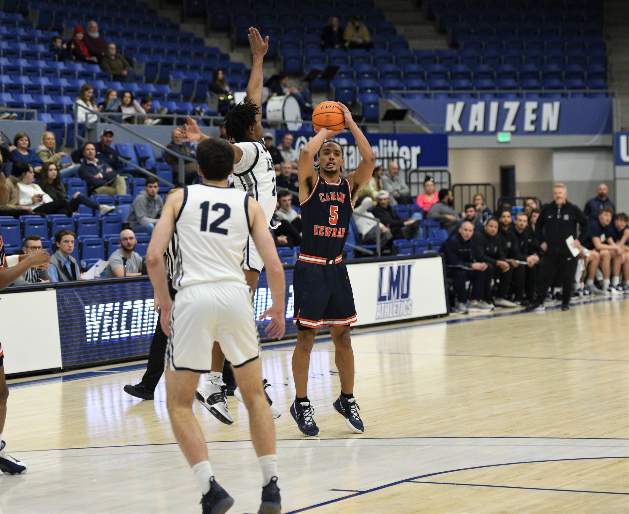 Short-handed Eagles slog through offensive doldrums in road loss to LMU