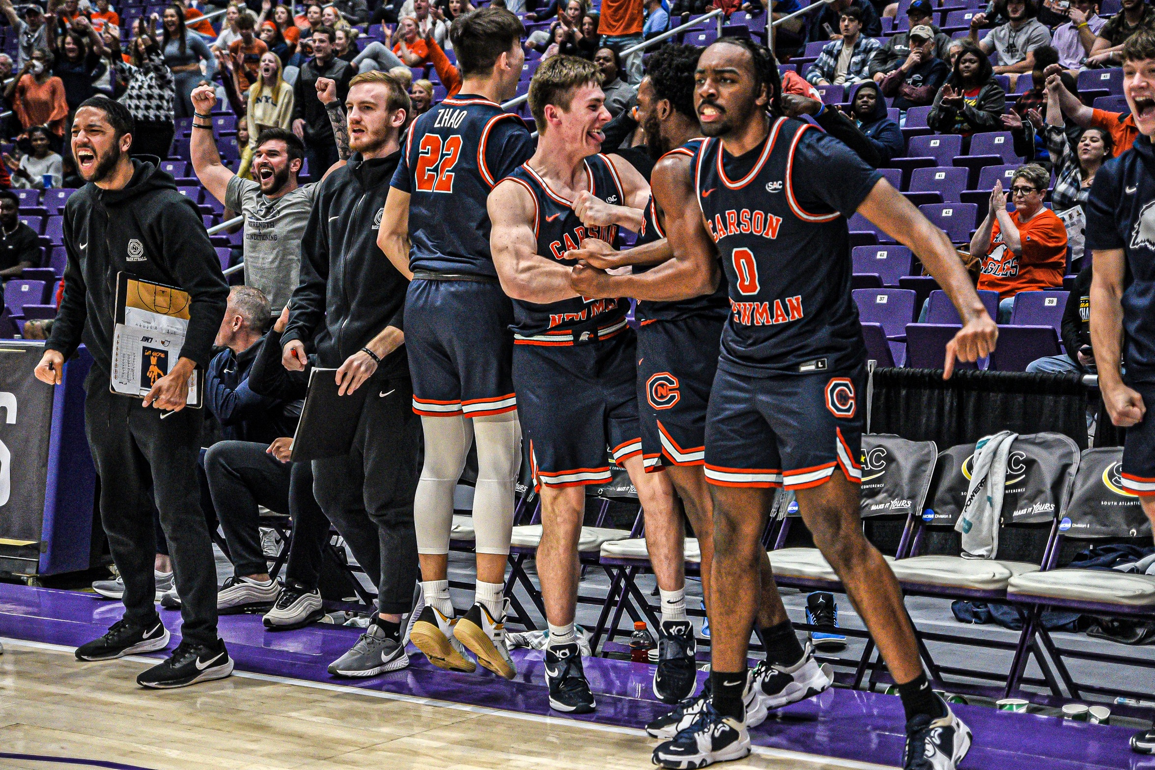 C-N rips through top-seeded, seventh-ranked LMU and into SAC title game