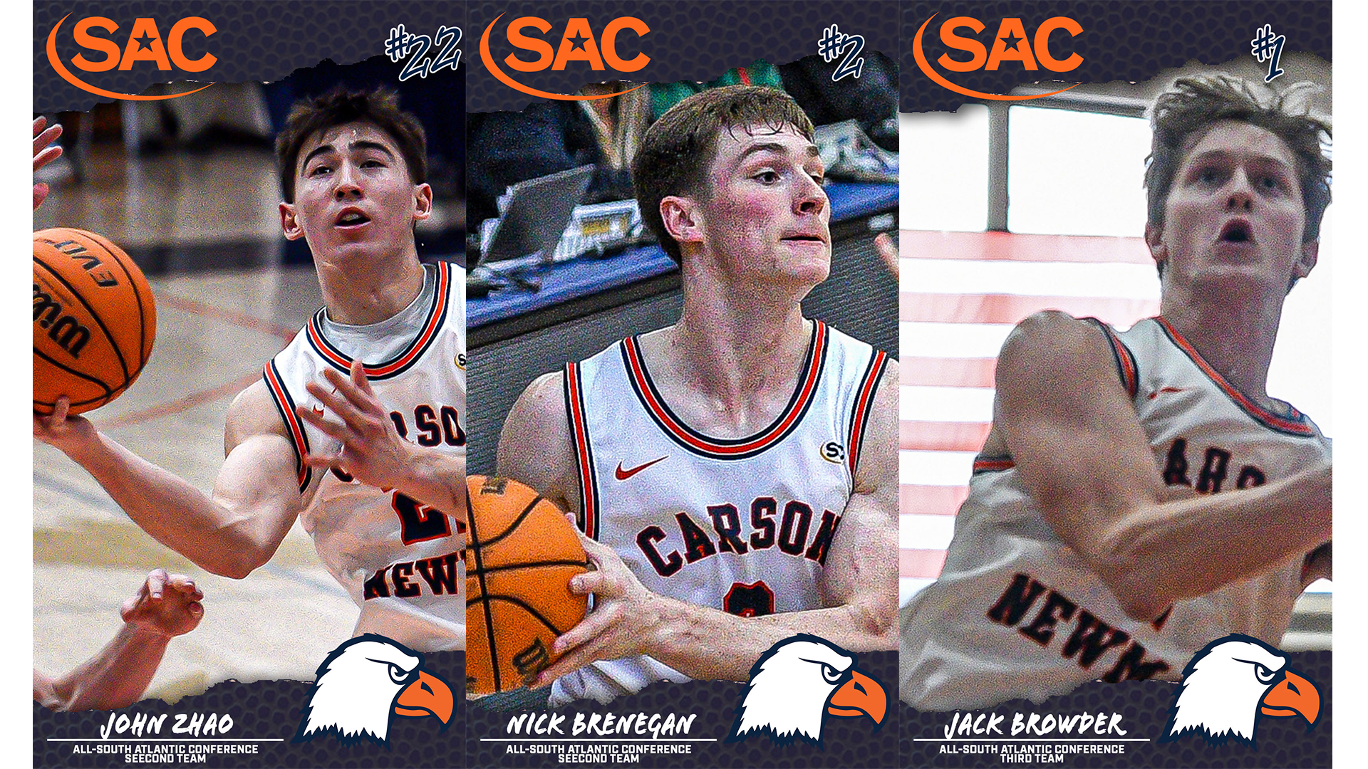 Eagle trio earns All-SAC honors
