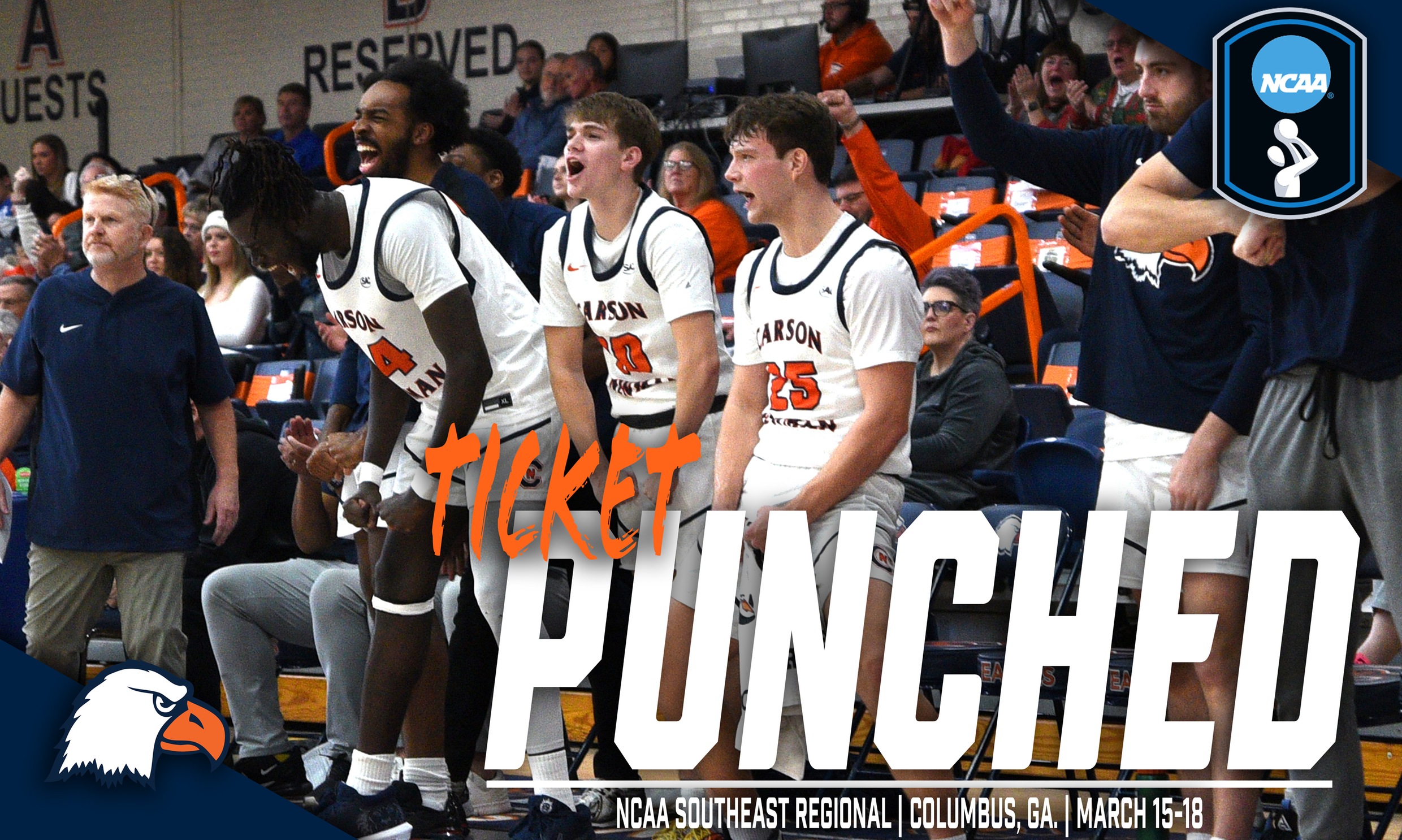 DANCING! C-N makes NCAA Southeast Regional, heads to Columbus, Ga.