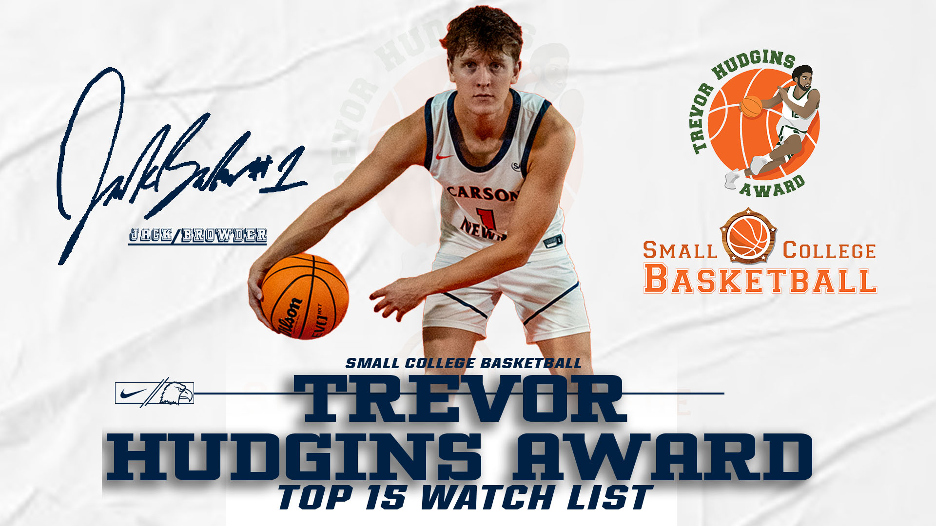 Browder makes the cut for Hudgins Award's final 15
