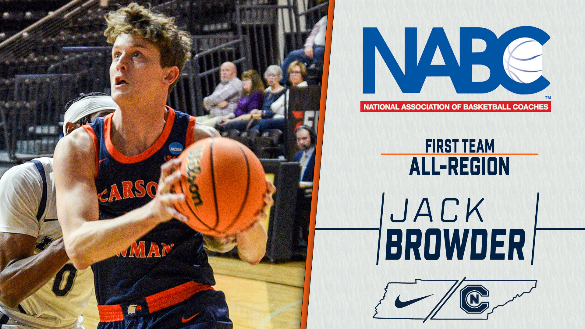 Browder grabs first-team All-Southeast Region honors from NABC