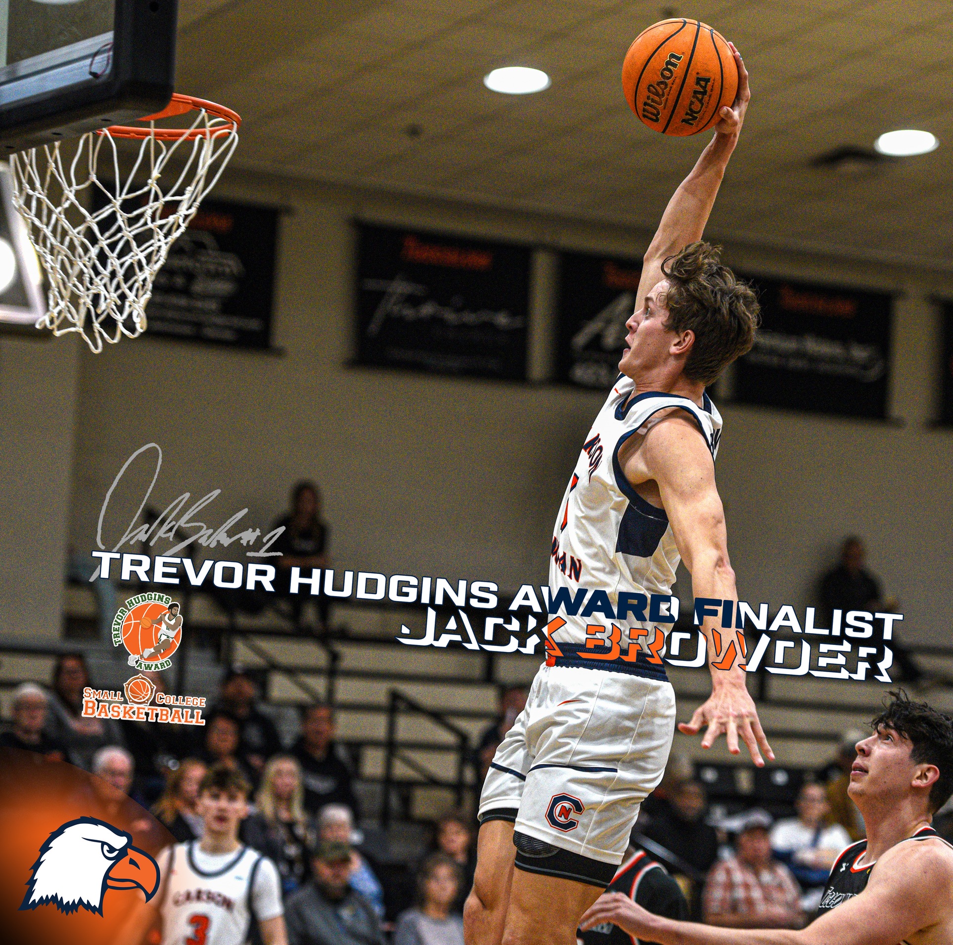 Browder named a finalist for Small College Basketball's Trevor Hudgins Award