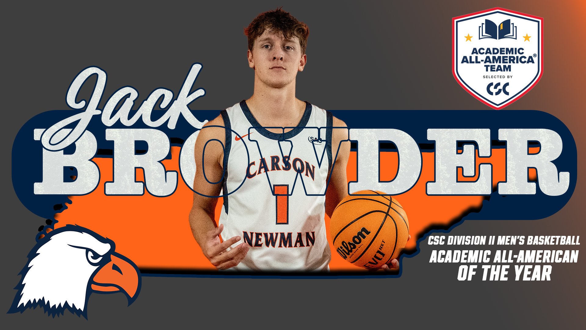 Browder repeats as CSC Academic All-American of the Year